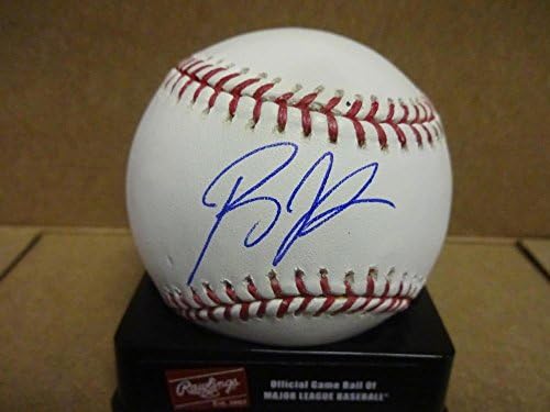 Бен Джонсън Метс /падрес Подписаха M. l. Baseball W / coa - Бейзболни топки с автографи