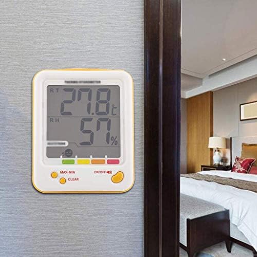 XJJZS Стаен Термометър - Домашен Термометър За Помещения С Точната Температура с Аларма, Термометър