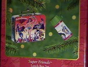 Корпоративна Украшение на паметта Super Friends Lunch Box Set 2000