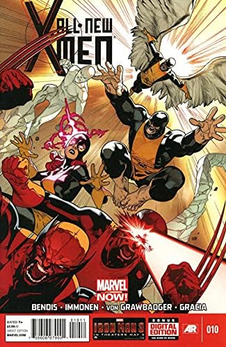 Съвсем нови Хора, X 10 VF / NM ; Комиксите на Marvel | Брайън Бендис
