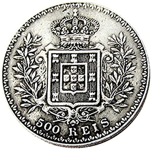 Американската Възпоменателна Монета в Полдоллара 1891 г., Чуждестранна Копие, сребърно покритие