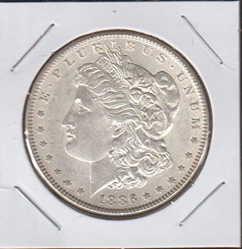 1886 Морган (1878-1921) (90% сребро) Изборът за 1 долар За подробности, без да се прибягва