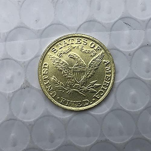 1866 Американски Монети Liberty Орел, Златна Криптовалюта, Любима Монета, Реплика, Възпоменателна Монета, Са