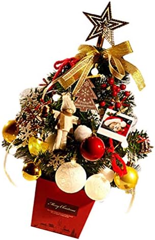 ABOOFAN 1 бр. Мини Коледно Дърво за Украса Креативен Коледен Декор за Витрини-Настолни Вечерни Сувенири