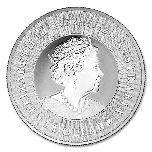 2023 rv 1 унция Австралийски Кенгуру Сребърни монети, в кюлчета Блестяща, Без да се свържат със сертификат за