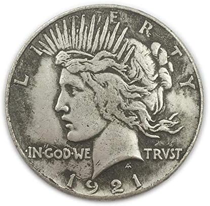 Щампована Монета 1921 г. American Free Global Lord 39 мм Мемориал Монета Micro CollectionCoin Колекция Възпоменателни