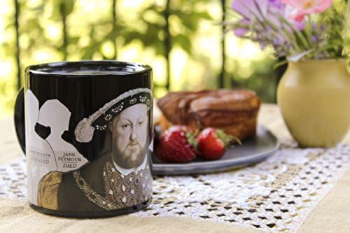 Кафеена чаша за Изчезването на Хенри VIII - Добави топла вода и да гледате как изчезват съпруга на Хенри - предлага