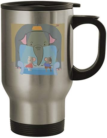 Слон В стаята # 236 - Приятна Забавна Сребърна Пътна Чаша на 14 грама