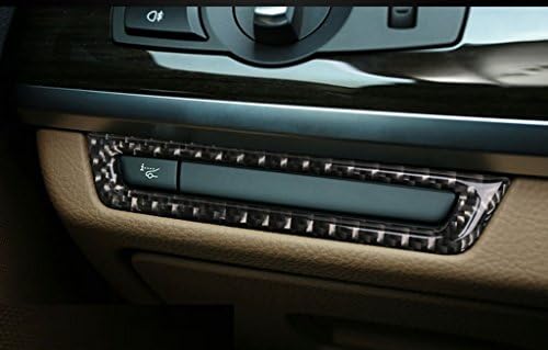 Eppar Нова Капачка Бутон на Главината от Въглеродни Влакна 1 бр. за BMW 7 Серия F01 2009-2015 730i 740i 750i