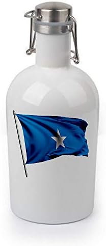 ExpressItBest 64oz Growler - Знаме на Сомалия (Somali) - Изобилие от възможности