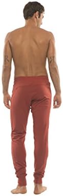 4-rth Мъжки Спортни панталони за джогинг с дълги маншети за йога, Модални Френски Двойни, Направено в Америка,