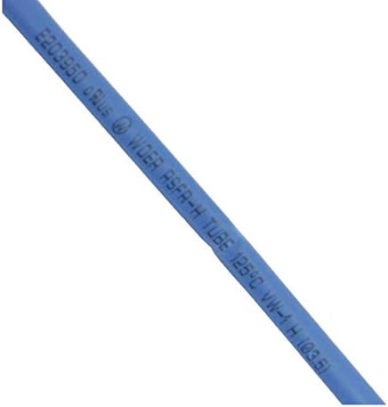 Диаметър на отвора 3,5 мм. Съотношението на окабеляване и свързване на 2: 1 Синята Polyolefin Свиване Тръба