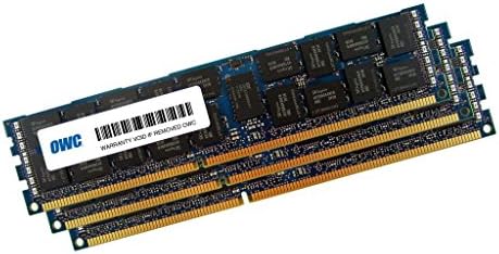 Памет OWC 64 GB (2X32 GB) PC3-10600 1333mhz DDR3 ECC-R SDRAM, съвместима с Mac Pro края на 2013 г. (OWC1333D3Z3M064)