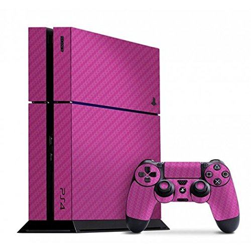 Обвивка от въглеродни влакна, Розов цвят - PlayStation 4