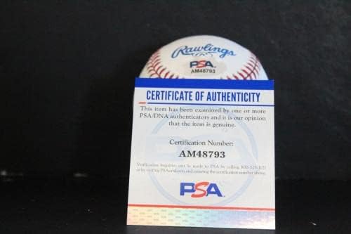 Автограф на Франк Боллинга (61-62 All Star) в бейзбола Auto PSA/DNA AM48793 - Бейзболни топки с автографи