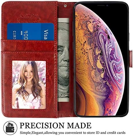 Чанта-портфейл DAFEI за iPhone 7/8/SE2 с Дизайнерски принтом под формата на Диня, Изкуствена Кожа, Панти Калъф-Награда
