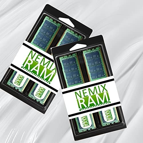 Надграждане на паметта регистриран сървър NEMIX RAM, 256GB (4x64GB) DDR4-21300 PC4-2666 4Rx4 ECC RDIMM за стоечного