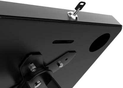 Фина Подова поставка | CTA Висока стойка за павилион с дисплея на 360 градуса, стойка за таблет | Достъп към зарядното устройство и за заключване | iPad Mini 1/2/3/4/5 | Samsung Tab A 8 |