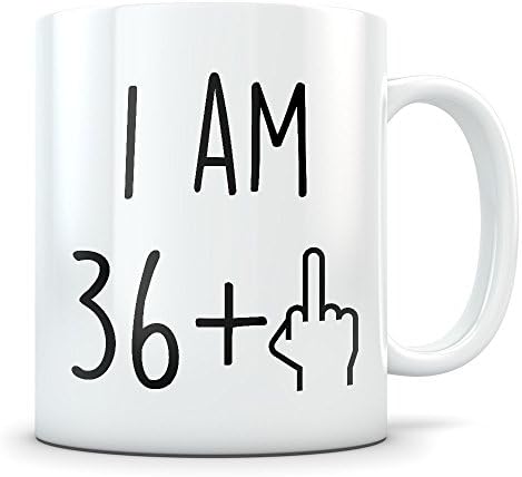 Забавен подарък за 37-ия рожден ден за жените и мъжете - Кафеена чаша честит рожден Ден на 37 години - Идеята