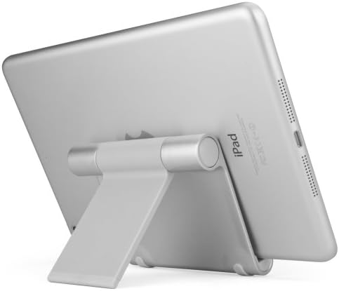 Поставяне и монтиране на BoxWave, съвместима с Samsung Galaxy Tab S8 (поставяне и монтиране на BoxWave) - Алуминиева поставка VersaView, преносима Многоугольная поставка за Samsung Galaxy Tab S8