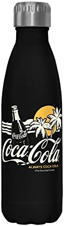 Бутилка за вода Coca-Cola Vintage Beach 17 грама От Неръждаема Стомана, 17 Грама, Боядисана