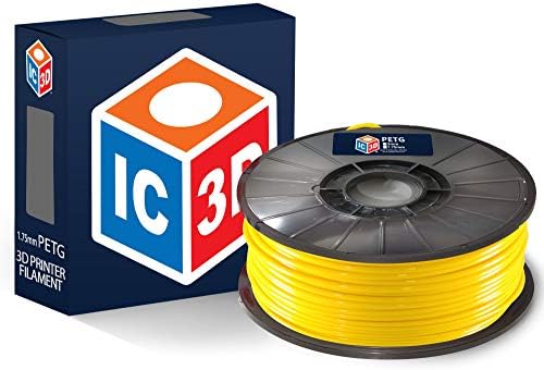Конци за 3D-принтер IC3D Blue 1,75 мм PETG - Бобини с тегло 1 кг - Точност +/- 0,05 mm - Темата за 3D печат