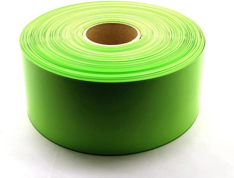Случайна PVC Свиване тръба 18650 батерия Свиване Филм Изолационен ръкав на батерията 1 КГ Плодови Зелена Свиване