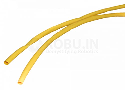 Свиване втулка 3 мм, жълт цвят, на 3 метра Индустриален клас (HST)