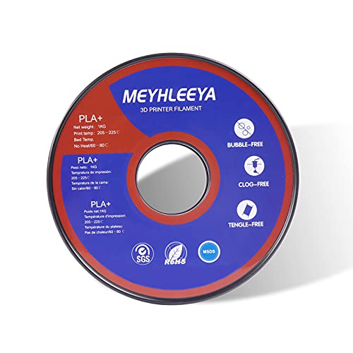 Конци за 3D-принтер MEYHLEEYA PLA, Внимателно намотанная конец PLA 1,75 мм, точност +/- 0,02 мм е подходящ за
