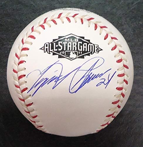 Мигел Кабрера с Автограф на Мача на звездите бейзбол 2011 - Бейзболни топки с автографи