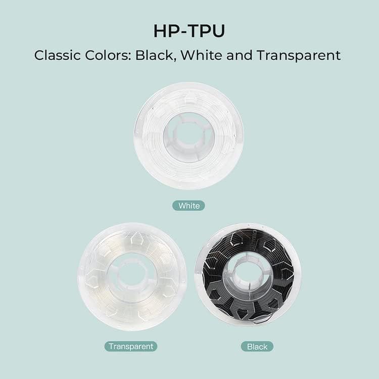 Конци за 3D печат Creality HP-TPU, Конци за принтера с тегло 1 кг (2,2 кг) 1,75 мм, висока степен на гъвкавост,