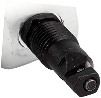 X-DREE Сребристо-черен Метален Накрайник за пробиване на листа с двойна глава, Накрайник за пробиване на метал