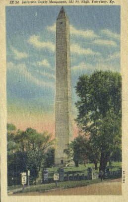 Пощенска картичка от Fairview, щата Кентъки
