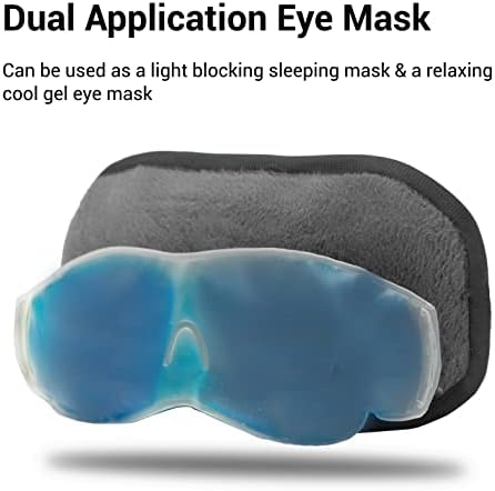 SandPuppy EyeFresh - Релаксиращ Гел маска за очи (опаковка от 2 броя) | идеален за отекших очите и тъмните кръгове