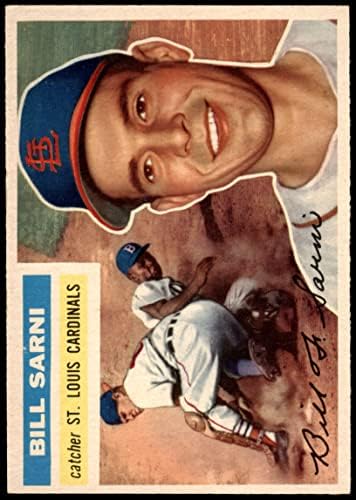 1956 Topps # 247 Бил Сарни в Сейнт Луис Кардиналс (Бейзболна картичка) EX/MT Кардиналите