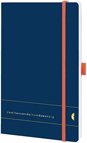 Chronoplan 50481 2021 Книга-Календар Седмицата е с меки корици формат А5 135 x 210 mm 1 седмица на 2 страници Elementary Тъмно-син цвят