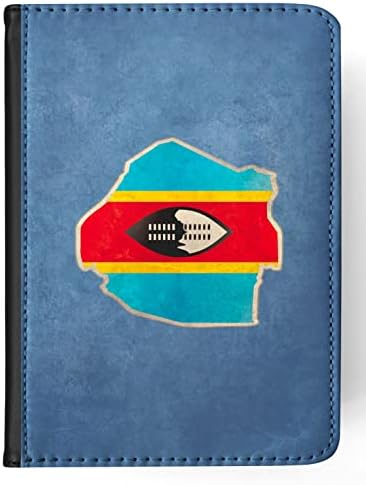 Калъф за таблет с панти капак с националния флаг на страната Свазиленд за Apple IPAD PRO 11 (2018) (1-во поколение)