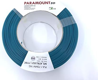 Нишка с нажежаема жичка Paramount 3D PLA 1,75 мм, 1 кг (основна макара) (Военен хакове (MS_GBRL10197530C), 8