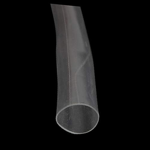 X-DREE Дължина 6,28 метра, вътрешен диаметър 5,5 мм, Изолирано свиване тръба, ръкав, Метална обвивка, бистра