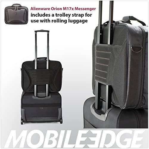 Чанта за софтуера за мобилен Edge Alienware Orion M17x ScanFast TSA Checkpoint, удобна за 17,3-инчов слот на