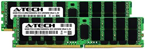 A-Tech 128 GB (2x64 GB) памет за сървър Supermicro SuperStorage 6048R-E1CR36N X10DRi-T4 + | DDR4 2666 Mhz PC4-21300